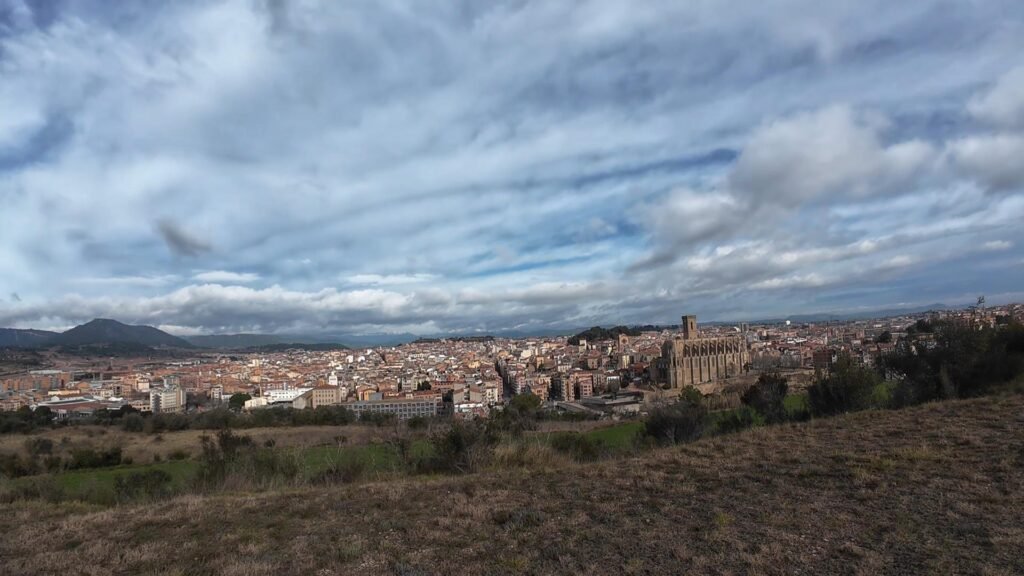 Vista panorámica de Manresa desde la Torre de Santa Caterina