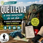 Qué llevar a una excursión de un día: mochila con objetos imprescindibles